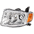Driver Side Headlight, without Bulb, Halogen, EX/LX Models, 4 Cyl., 2.4L Engine