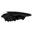 Passenger Side Headlight, with Bulb, Halogen, Touring Models, without Chrome Ring, CAPA Certified