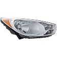 Passenger Side Headlight, with Bulb, Halogen, Clear Lens