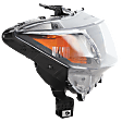 Passenger Side Headlight, with Bulb, Halogen, Coupe/Sedan (Except Hybrid Model)