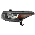 Driver Side Headlight, with Bulb, Halogen, Coupe, with Raised Contour Turn Signal