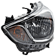Driver Side Headlight, with Bulb, Halogen, Standard Type, 4 Cyl., 1.6L Engine, CAPA Certified