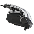 Driver Side Headlight, with Bulb, Halogen, Standard Type, 4 Cyl., 1.6L Engine, CAPA Certified