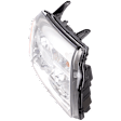 2012-2015 Honda Pilot - Passenger Side Headlight, with Bulb, Halogen, Clear Lens, 6 Cyl., 3.5L Engine, CAPA Certified