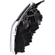 2012-2015 Honda Pilot - Passenger Side Headlight, with Bulb, Halogen, Clear Lens, 6 Cyl., 3.5L Engine, CAPA Certified