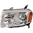 Driver Side Headlight, with Bulb, Halogen, Clear Lens, 6 Cyl., 3.5L Engine