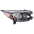 Passenger Side Headlight, with Bulb, Halogen, Clear Lens, 4 Cyl., 2.4L Engine, CAPA Certified
