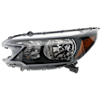 Driver Side Headlight, with Bulb, Halogen, Clear Lens, 4 Cyl., 2.4L Engine, CAPA Certified