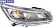 2013-2015 Honda Accord - Passenger Side Headlight, with Bulb, Halogen, EX/EX-L/LX/Sport Models, 4 Cyl., 2.4L Engine, Sedan, CAPA Certified