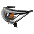 Driver Side Headlight, with Bulb, Halogen, EX/EX-L/LX/Sport Models, 4 Cyl., 2.4L Engine, Sedan