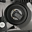 Driver Side Headlight, with Bulb, Halogen, EX/EX-L/LX/Sport Models, 4 Cyl., 2.4L Engine, Sedan