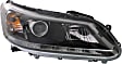 Passenger Side Headlight, with Bulb, Halogen, EX-L/Touring Model, 6 Cyl., 3.5L Engine
