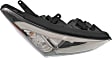 Passenger Side Halogen Headlight, With bulb(s), OE Replacement
