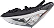 Driver Side Halogen Headlight, With bulb(s), OE Replacement, CAPA Certified