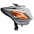 Passenger Side Halogen Headlight, With bulb(s), OE Replacement, Coupe