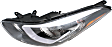Driver Side Headlight, with Bulb, Halogen, Sedan, without LED Position Lamp