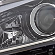 2015-2017 Hyundai Sonata - Driver Side Headlight, with Bulb, Halogen, Except Hybrid Model, CAPA Certified