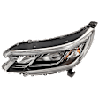 2015-2016 Honda CR-V - Driver Side Headlight, with Bulb, Halogen, LX Model, without LED Daytime Running Lights