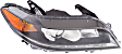 2013-2015 Honda Accord - Passenger Side Headlight, with Bulb, Halogen, EX-L Model, 6 Cyl., 3.5L Engine, Coupe