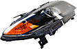 Passenger Side Headlight, with Bulb, Halogen, EX-L Model, 6 Cyl., 3.5L Engine, Coupe, CAPA Certified