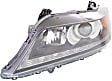 Driver Side Headlight, with Bulb, Halogen, Coupe Models with 6 Cylinder Engine
