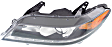 Driver Side Headlight, with Bulb, Halogen, Coupe Models with 6 Cylinder Engine