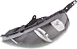 Driver Side Headlight, with Bulb, Halogen, Clear Lens, Black Interior, 4 Cyl., 1.5L Engine
