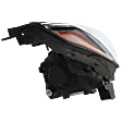2015-2017 Hyundai Sonata - Passenger Side Headlight, with Bulb, HID/Xenon, with HID bulb and ballast, Except Hybrid Model
