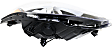 2014-2016 Hyundai Elantra - Passenger Side Headlight, with Bulb, Halogen, with LED Position (parking) Light, USA Built Vehicle