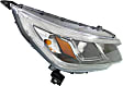 Passenger Side Headlight, with Bulb, Halogen, Touring Model