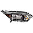 Passenger Side Headlight, with Bulb, Halogen, Clear Lens, 4 Cyl., 1.8L Engine, CAPA Certified