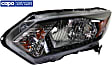 Driver Side Headlight, with Bulb, Halogen, Clear Lens, 4 Cyl., 1.8L Engine, CAPA Certified