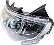 Passenger Side Headlight, with Bulb, Halogen, Hybrid Model