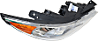 Passenger Side Headlight, with Bulb, Halogen, Hybrid Model