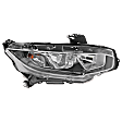 2016-2020 Honda Civic - Passenger Side Halogen Headlight, With bulb(s), OE Replacement