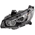 2016-2020 Honda Civic - Driver Side Halogen Headlight, With bulb(s), OE Replacement