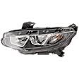 Driver Side Halogen Headlight, With bulb(s), OE Replacement, CAPA CERTIFIED