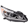 2016-2017 Honda Accord - Passenger Side Headlight, with Bulb, Halogen, Sedan, EX/EX-L/SE/Sport Models