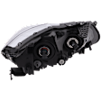 2016-2017 Honda Accord - Driver Side Headlight, with Bulb, Halogen, Sedan, EX/EX-L/SE/Sport Models