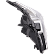 2016-2017 Honda Accord - Driver Side Headlight, with Bulb, Halogen, Sedan, EX/EX-L/SE/Sport Models