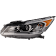 Driver Side Headlight, with Bulb, Halogen, Sedan, EX/EX-L/SE/Sport Models, CAPA Certified