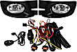 Front, Driver or Passenger Side Fog Light, with Bulb, Halogen, For Models with Dealer Installed Fog Lights