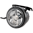 2003-2005 Honda Pilot - Front, Driver and Passenger Side Fog Light, With Bulb, Halogen, With Mounting Bracket, Relay, Switch, Wires and 2 Trims