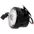 2003-2005 Honda Pilot - Front, Driver and Passenger Side Fog Light, With Bulb, Halogen, With Mounting Bracket, Relay, Switch, Wires and 2 Trims