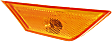Front, Passenger Side Side Marker With bulb(s) CAPA Certified