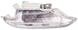 Front, Driver Side Turn Signal Light, With bulb(s)