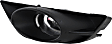 Front, Driver Side Halogen Fog Light, With bulb(s)
