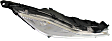 Front, Passenger Side Halogen Fog Light, With bulb(s)