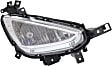 2013 Hyundai Elantra Coupe - Front, Passenger Side Halogen Fog Light, With bulb(s)