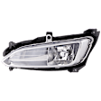 Front, Driver Side Fog Light, With Bulb(s), Halogen
